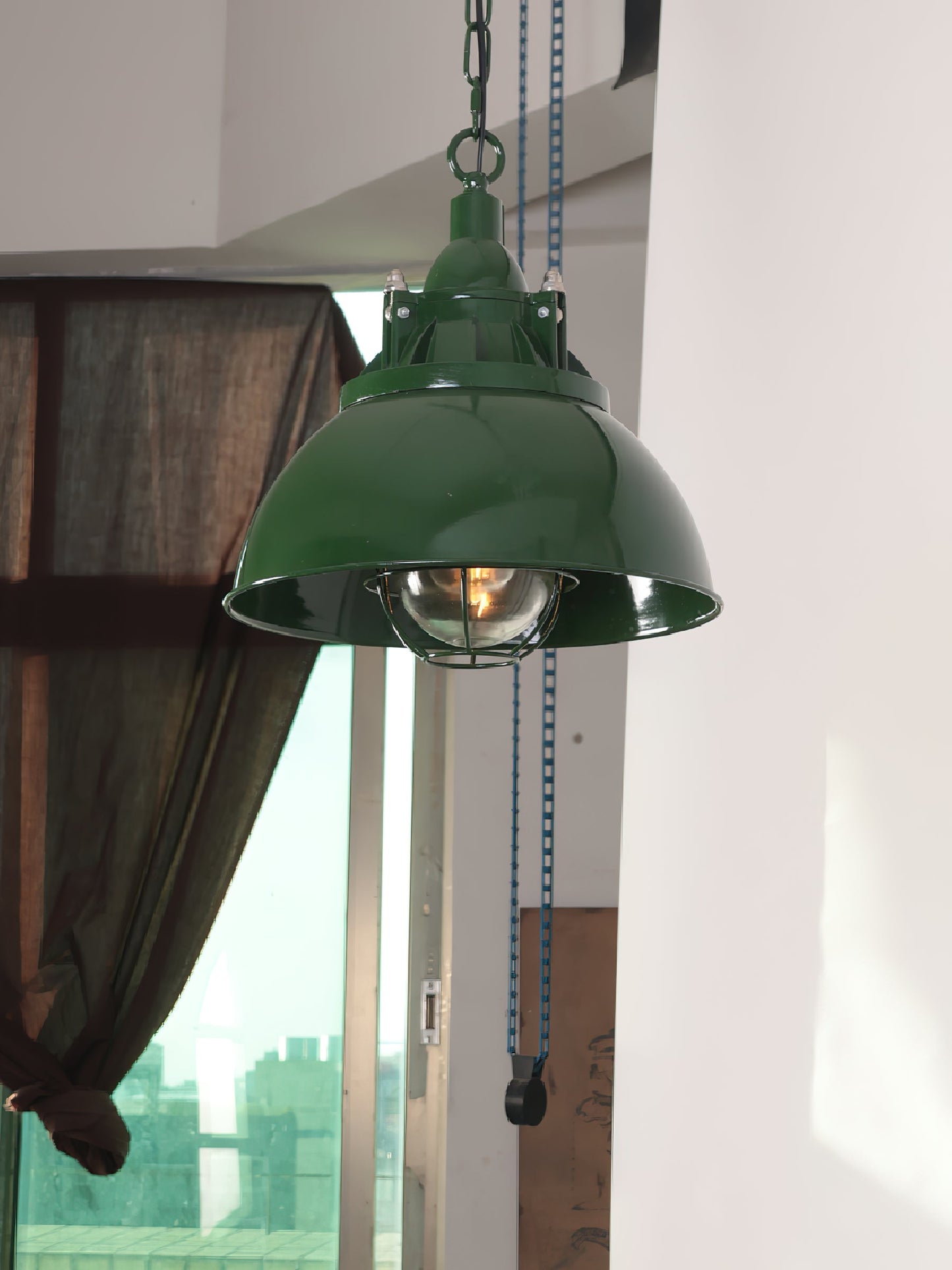 Thorlux Green Swag Light