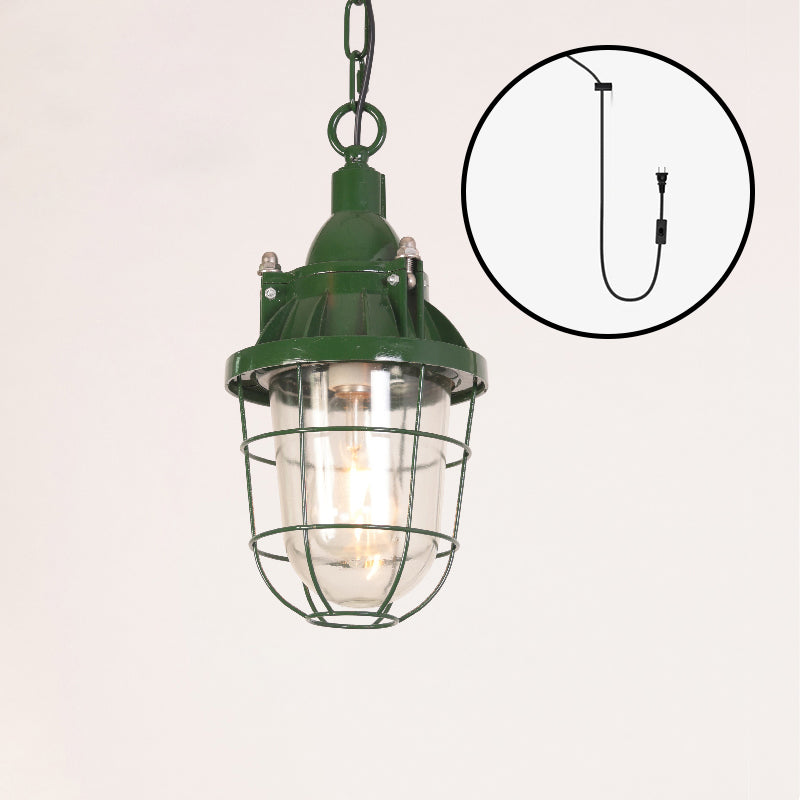 Thorlux Green Swag Light