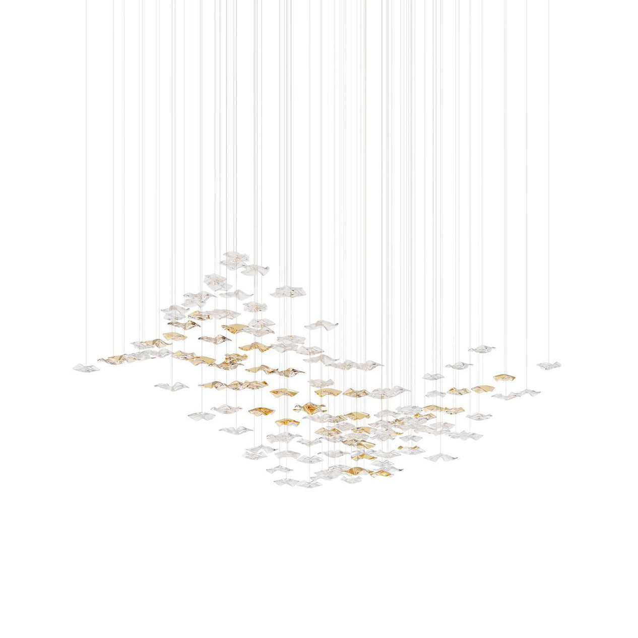 Tidal Art Glass Chandelier