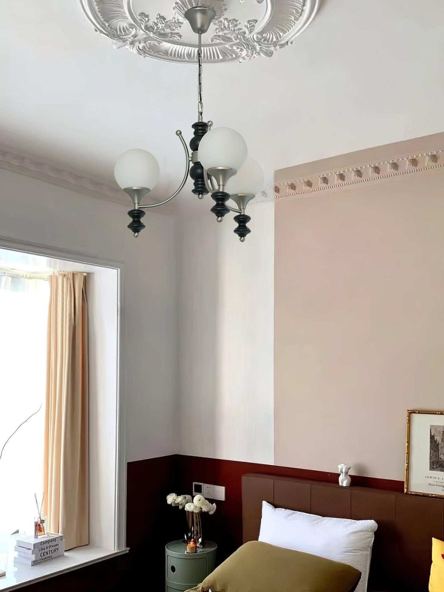 Tina Wooden Chandelier