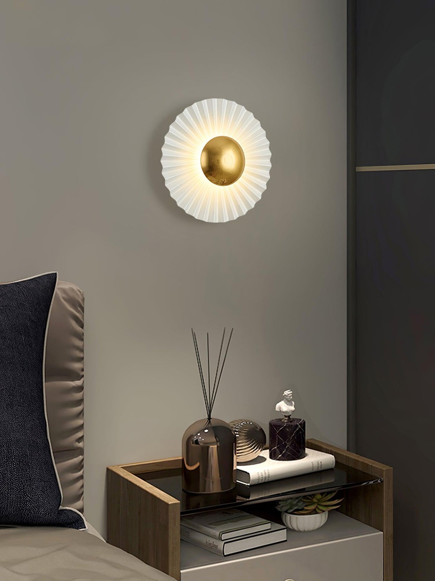 Tinsley Flush Wall Lamp