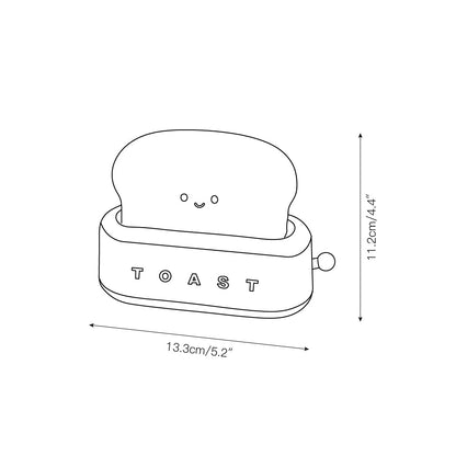 Toaster Table Lamp (built-in battery)