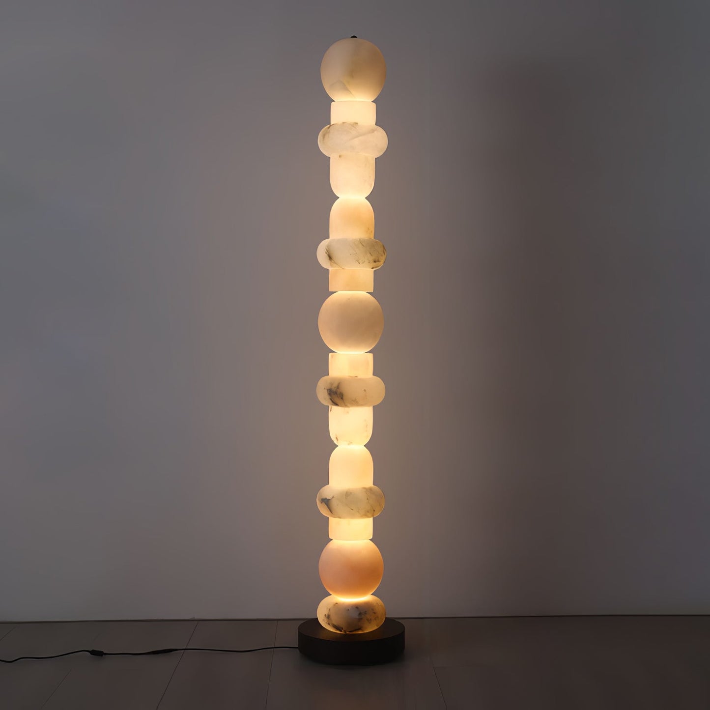 Spanish Alabaster Floor Lamp