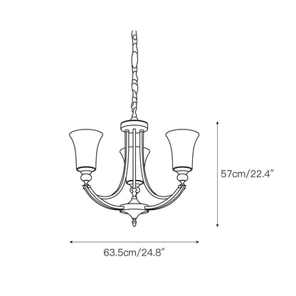 Tuileries Glass Chandelier