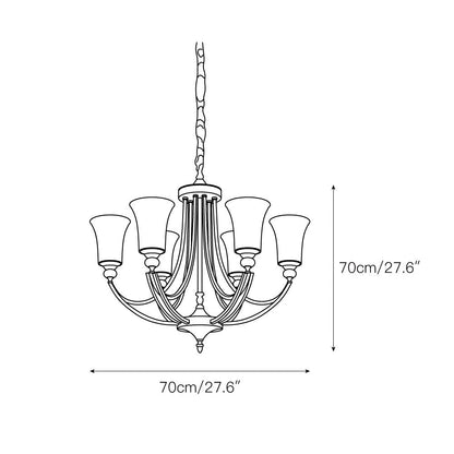 Tuileries Glass Chandelier