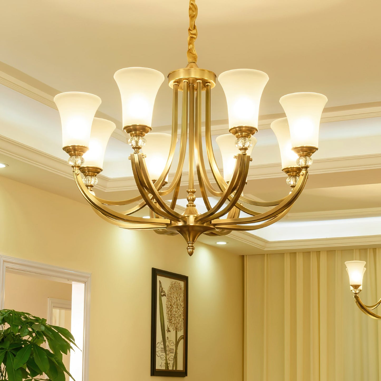 Tuileries Glass Chandelier