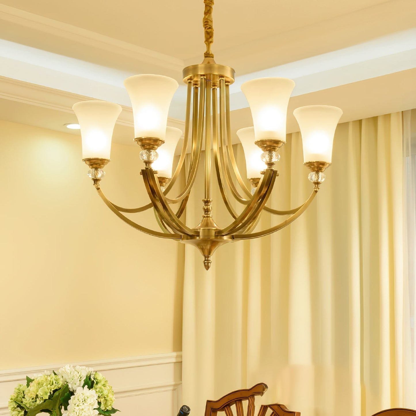 Tuileries Glass Chandelier