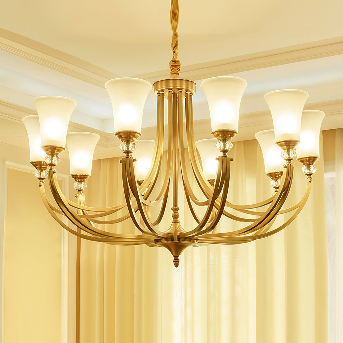 Tuileries Glass Chandelier