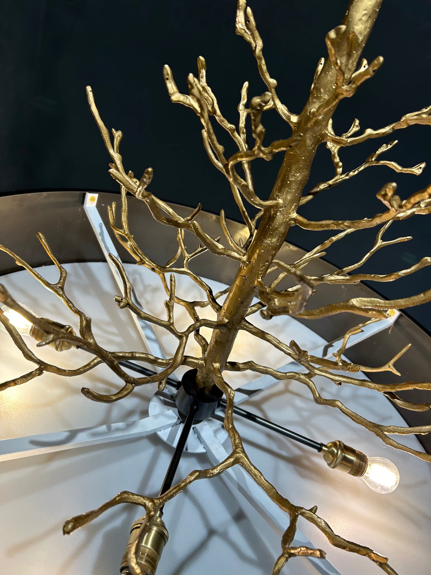 Twig Brass Chandelier