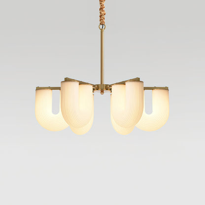 U Shaped Chandelier