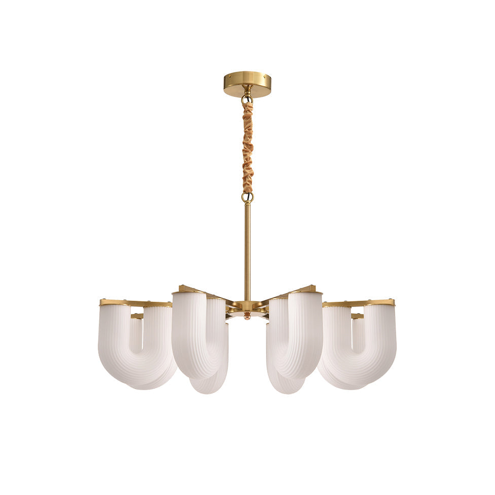 U Shaped Chandelier