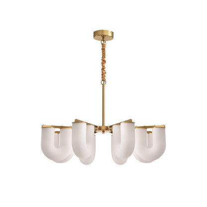 U Shaped Chandelier