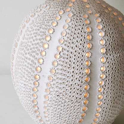 Urchin Textured Ceramic Table Lamp