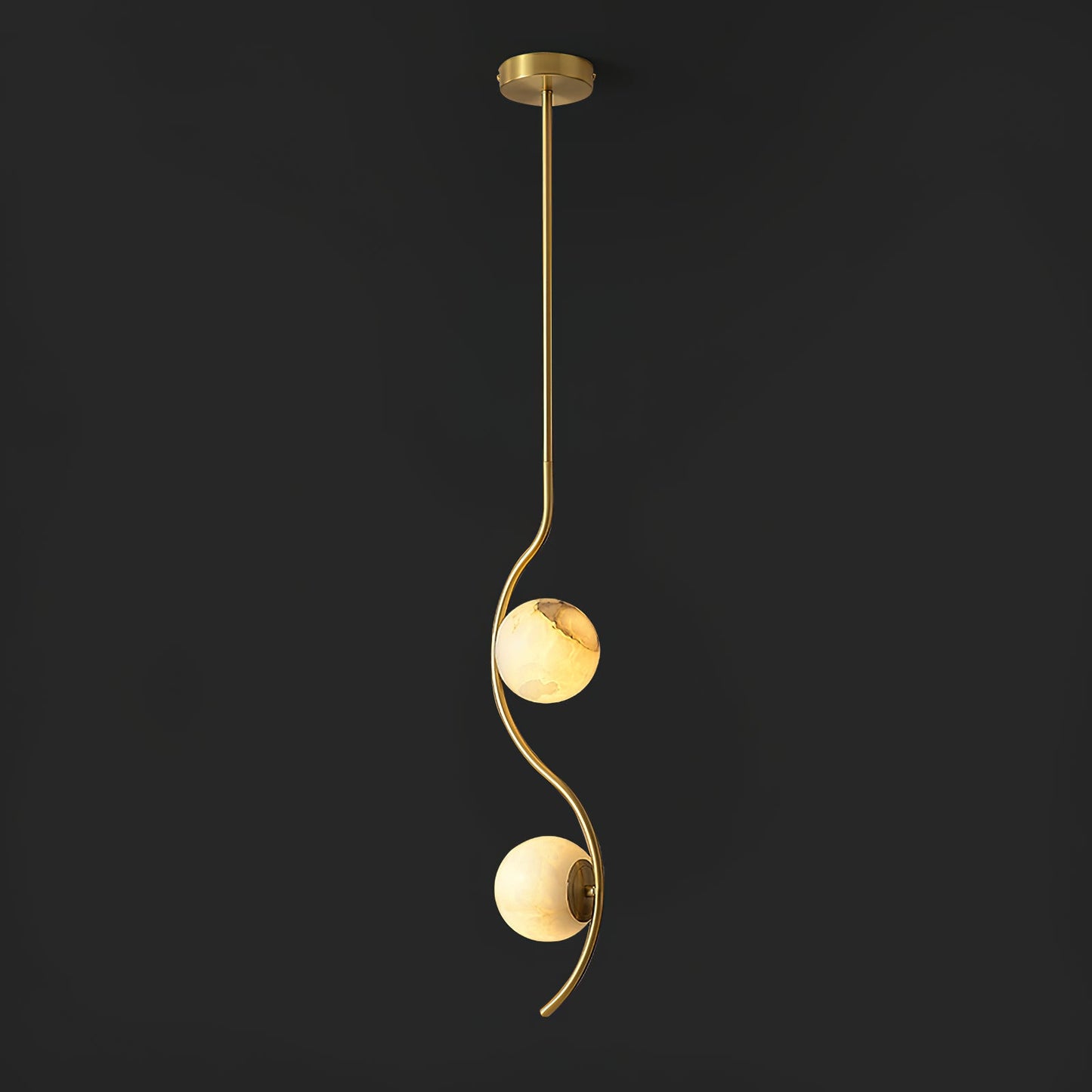 Uva Curved Pendant Lamp