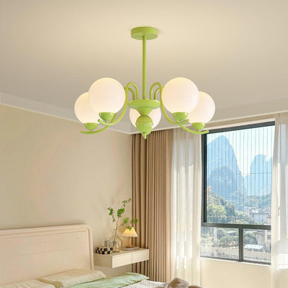 Vanilla Ball Chandelier