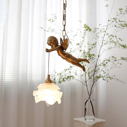 Vintage Angel Pendant Light
