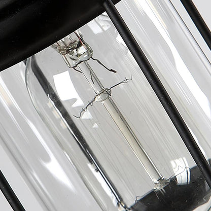 Vintage Wood Glass Chandeliers