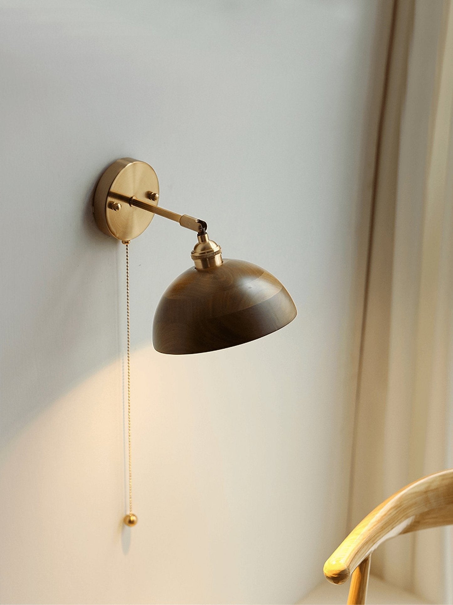 Vintage Wood Wall Sconces