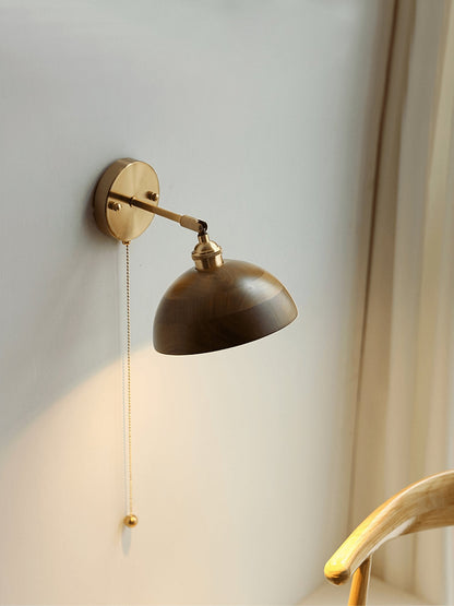 Vintage Wood Wall Sconces