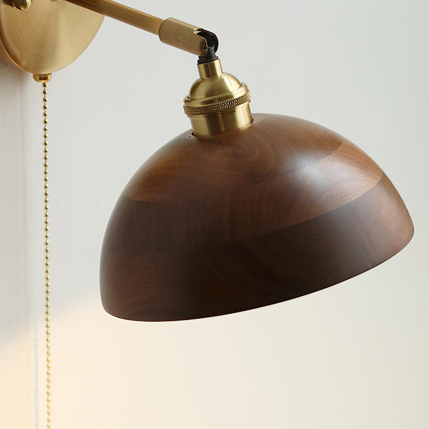 Vintage Wood Wall Sconces