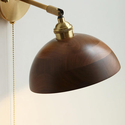 Vintage Wood Wall Sconces