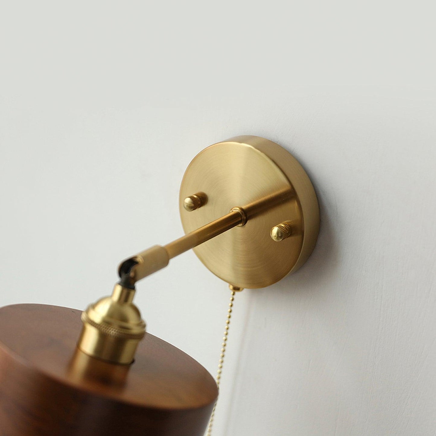 Vintage Wood Wall Sconces