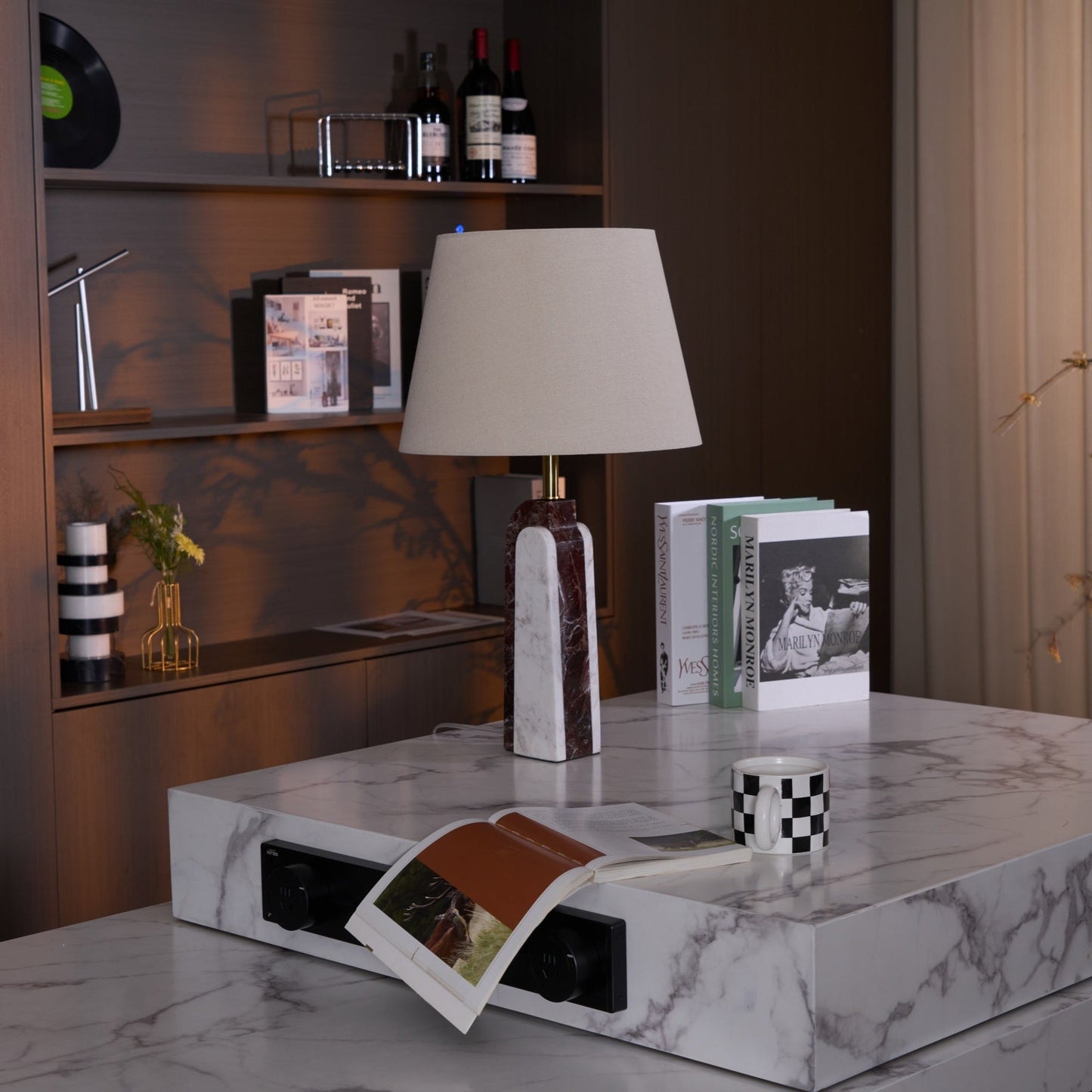 Virello Marble Table Lamp