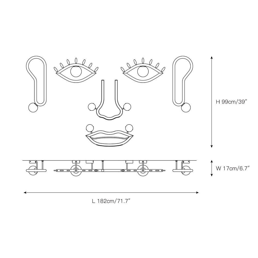 Visio Wall Lamp