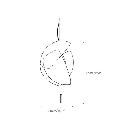 Voiles Pendant Lamp