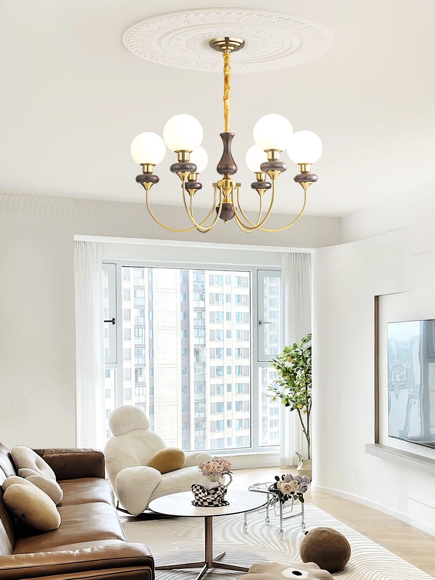 Retro Monique Chandelier