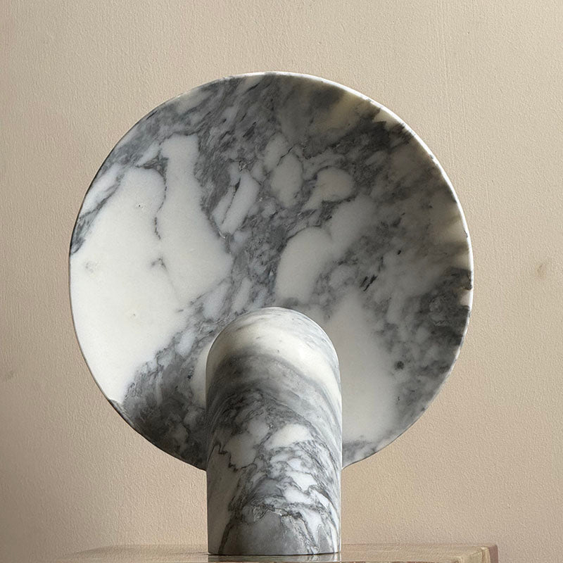 Fan Marble Table Lamp