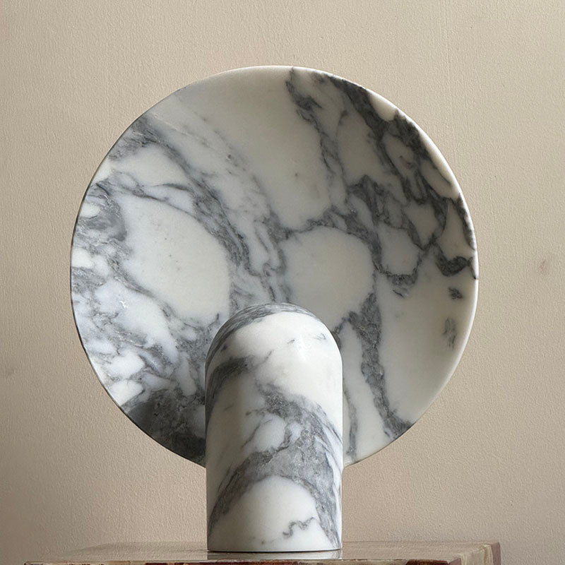 Fan Marble Table Lamp
