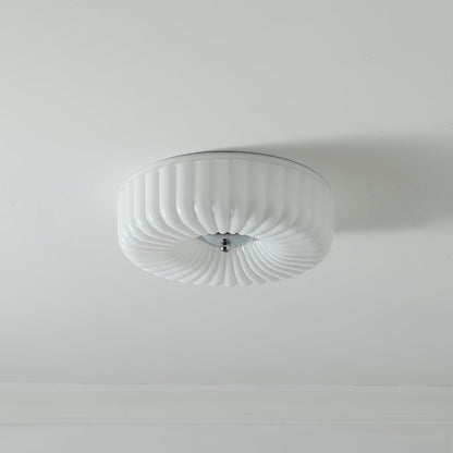Willa Glass Flush Mount Ceiling Light