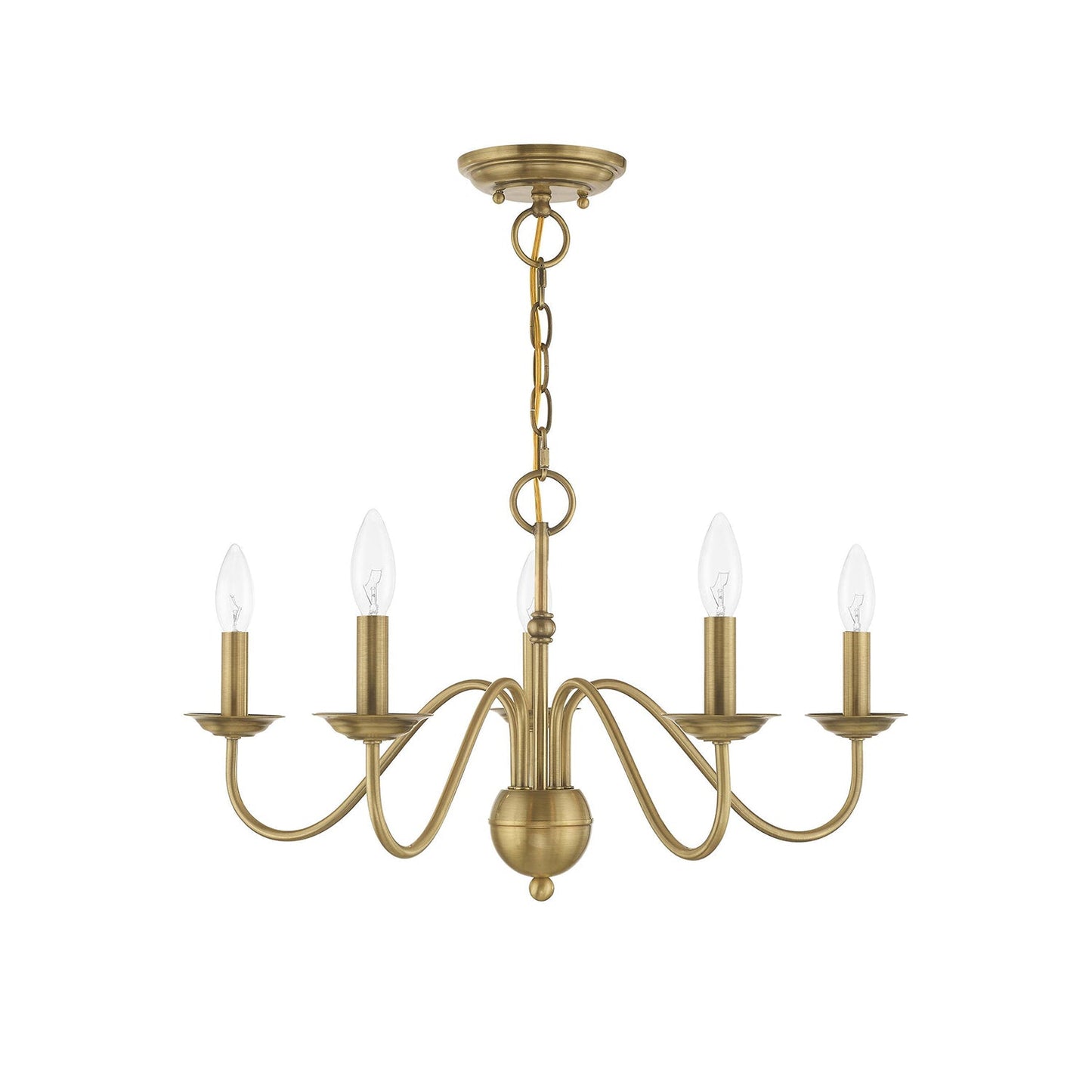 Windsor Brass Chandelier