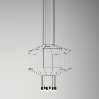 Geometric Lines Pendant Lamp