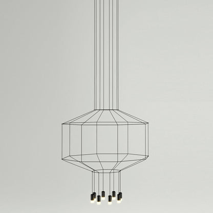 Geometric Lines Pendant Lamp