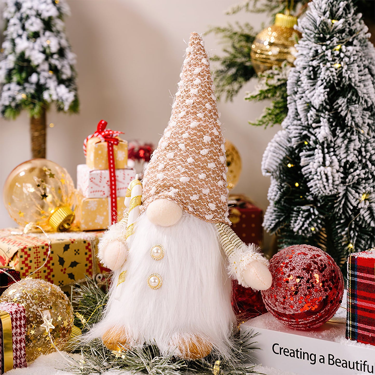 Xmas Plush Gift Light (built-in battery)
