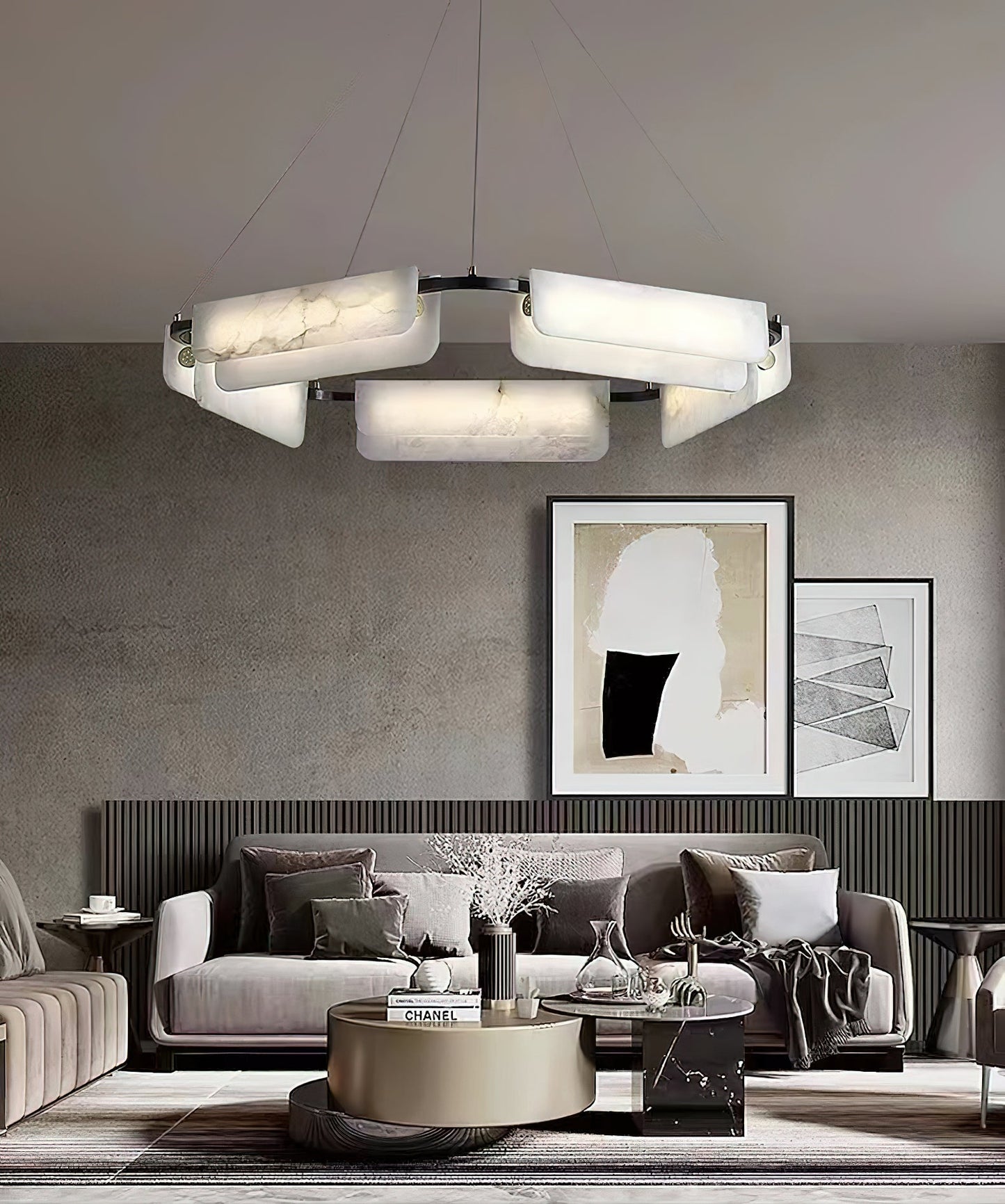Years Alabaster Chandelier