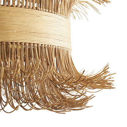 Filamento 6 Light 30" Wide Abstract Drum Chandelier
