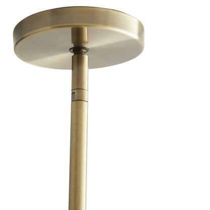 Filamento 6 Light 30" Wide Abstract Drum Chandelier