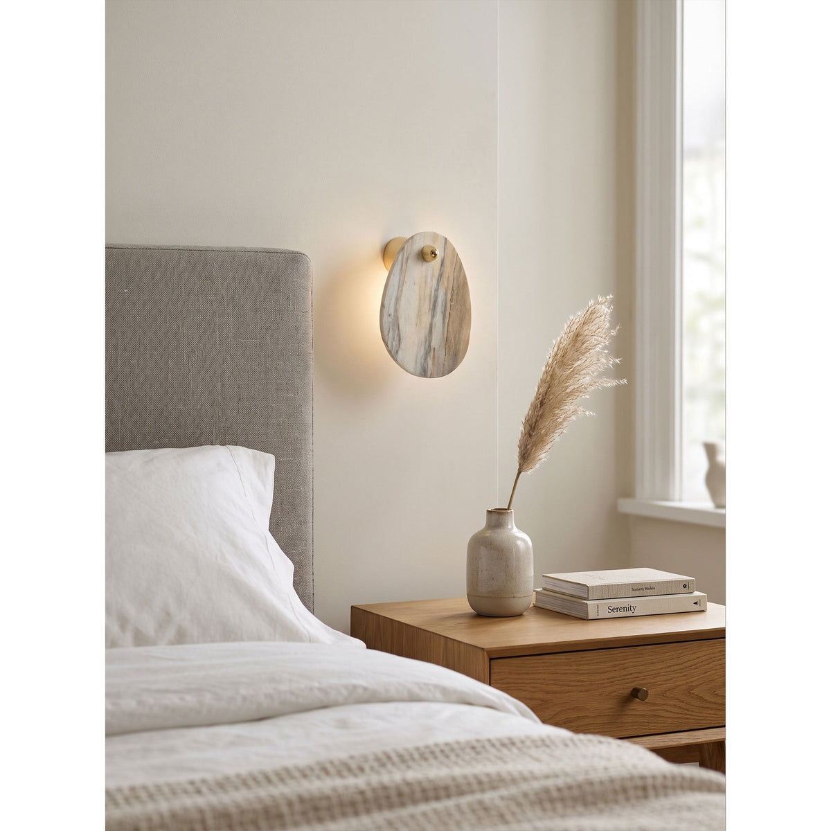 Aurora Marble Wall Lamp