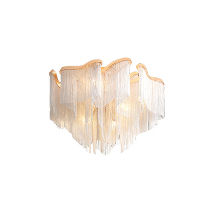 Cadena Chain Tassel Ceiling Light Fixture