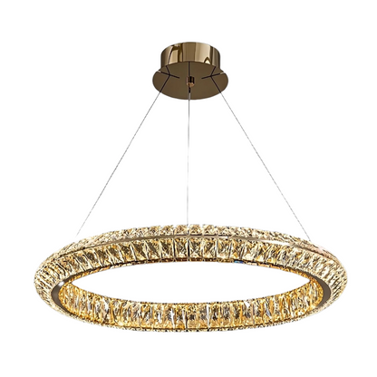 Bacci Crystal Modern Ceiling Light Fixture