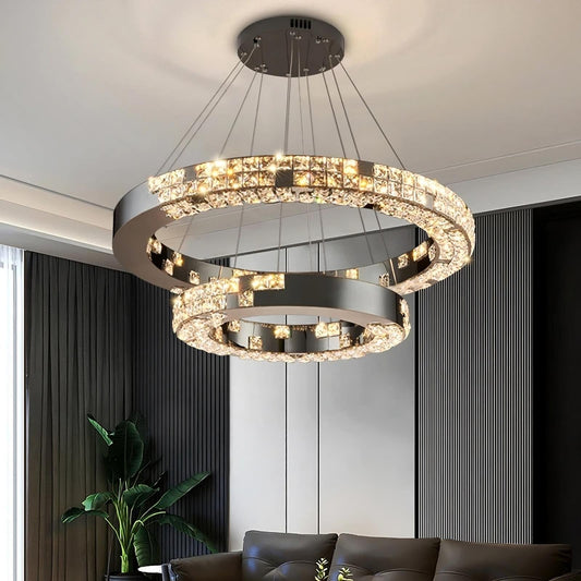 Bacci Ring Modern Chandelier