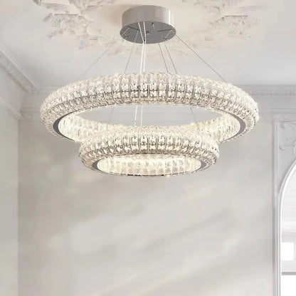 Bacci Crystal Modern Chandelier