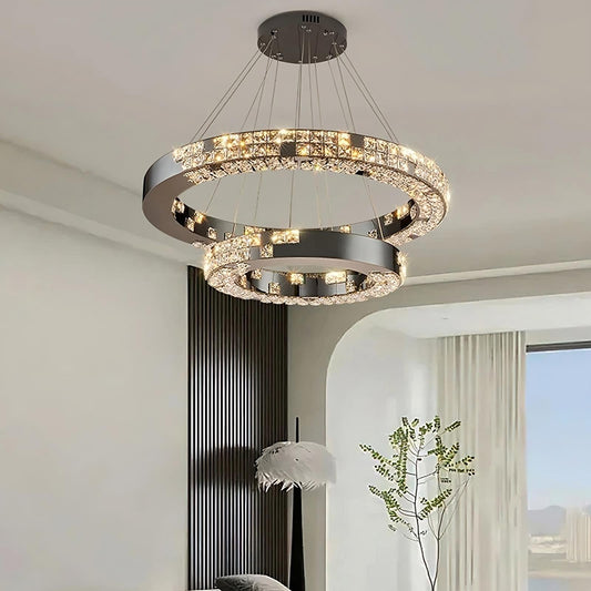 Bacci Ring Modern Chandelier