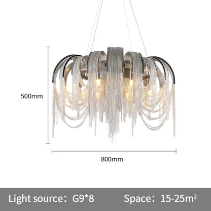 Cadena Contemporary Chandelier