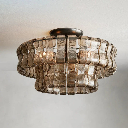 Riviera Flush Mount Chandelier