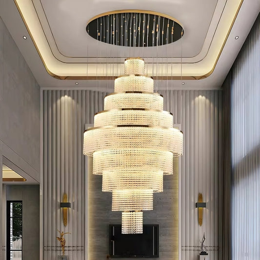 Alleri Crystal Staircase Chandelier