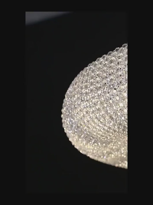 Bergamo Crystal Modern Chandelier